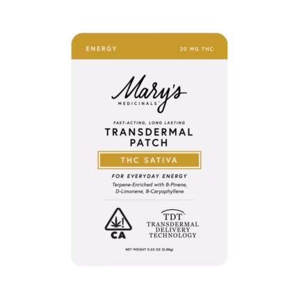 Transdermal THC Sativa Patch